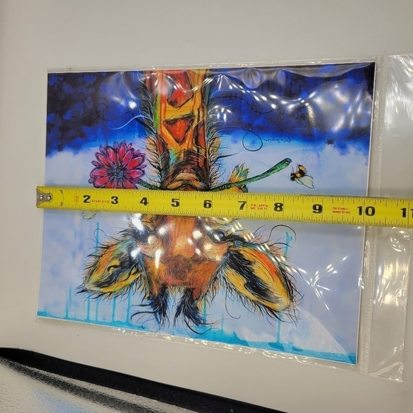 Whimsical Giraffe Art Print by Karrie Evenson - Picture 4 of 4